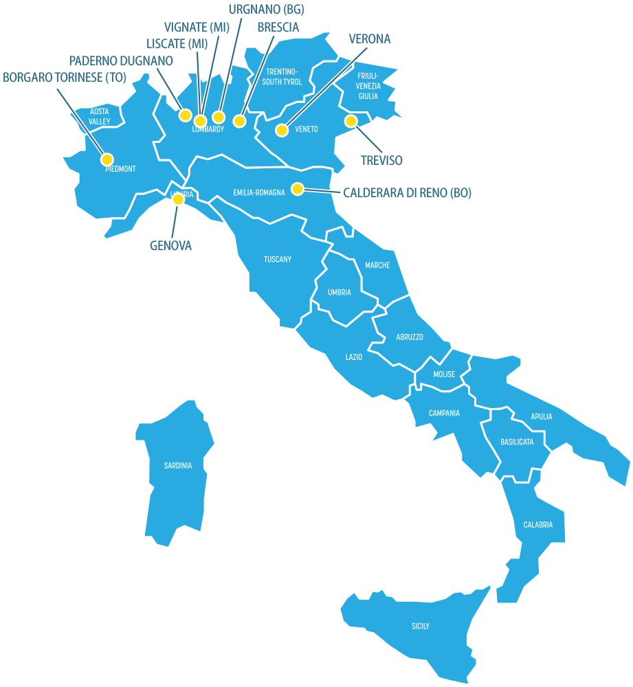 Italy map